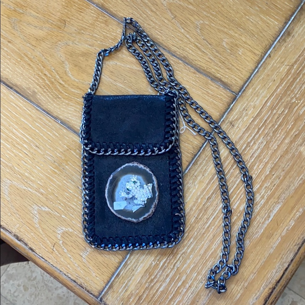 Small leather bag